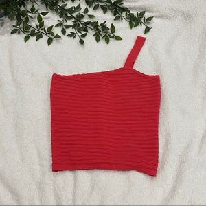 superdown Sari One Shoulder Top in Watermelon 🍉